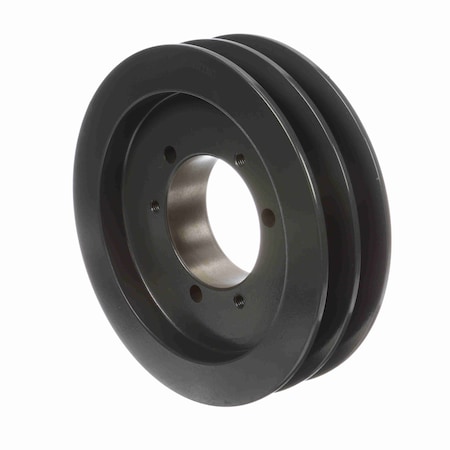 Browning 2 Groove Cast Iron Bushed Bore Multiple Sheave, 2C80SF 2C80SF